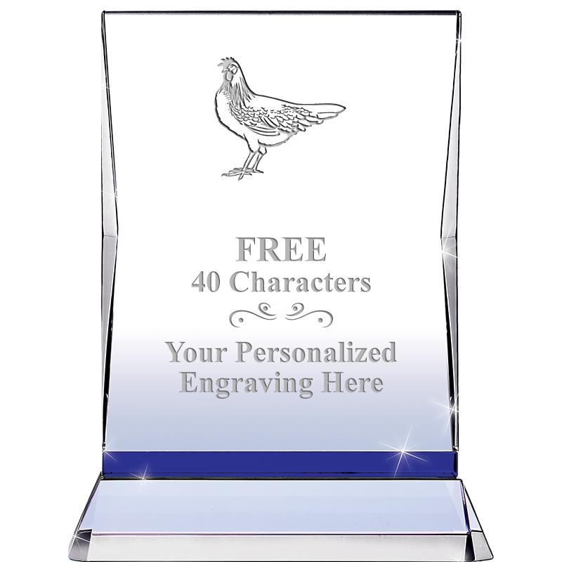 8" SAPPHIRE ILLUMINATION CRYS