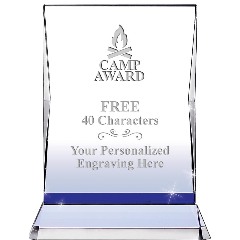 8" SAPPHIRE ILLUMINATION CRYS