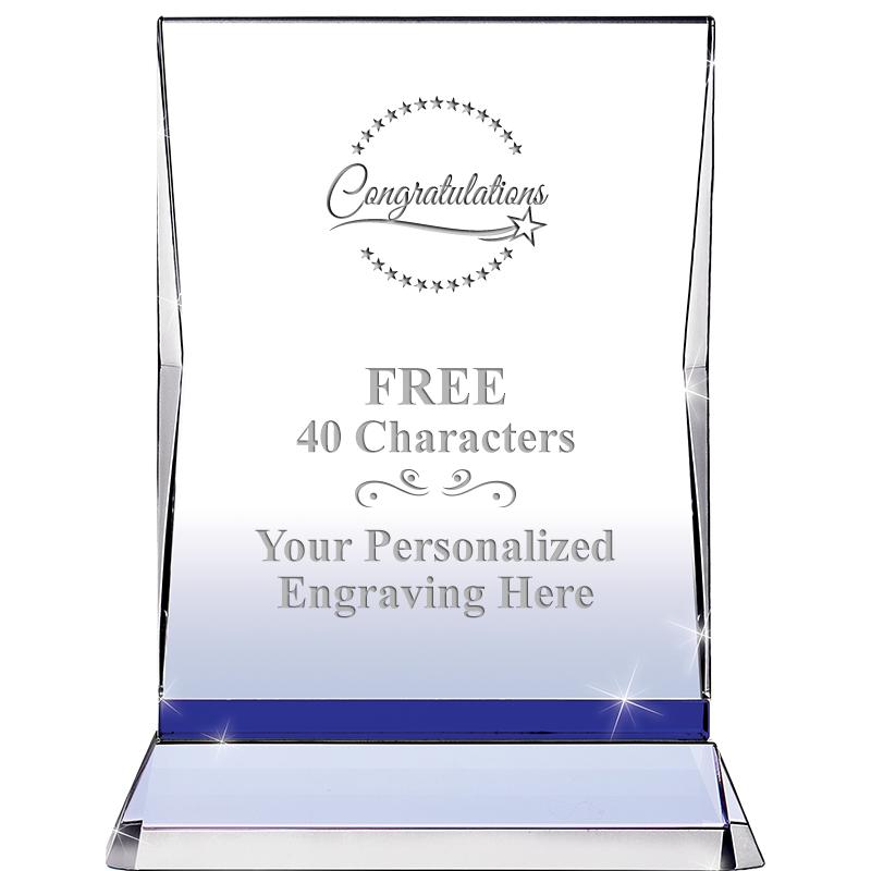 8" SAPPHIRE ILLUMINATION CRYS