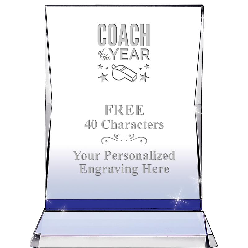 8" SAPPHIRE ILLUMINATION CRYS