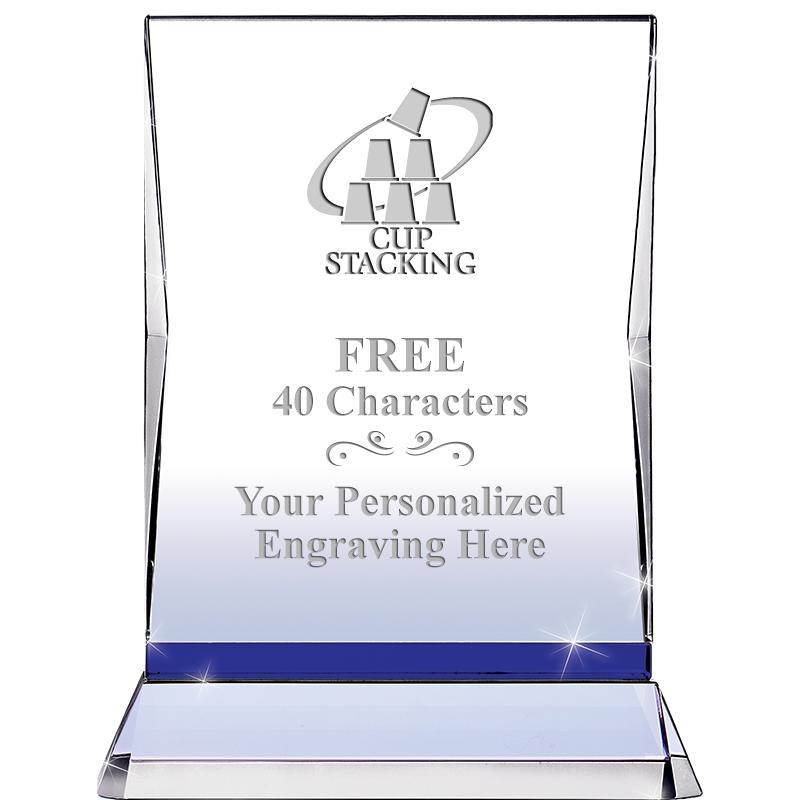 8" SAPPHIRE ILLUMINATION CRYS