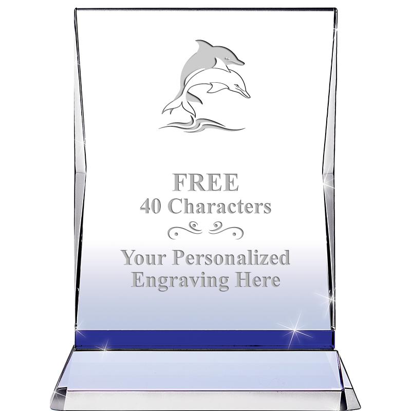 8" SAPPHIRE ILLUMINATION CRYS