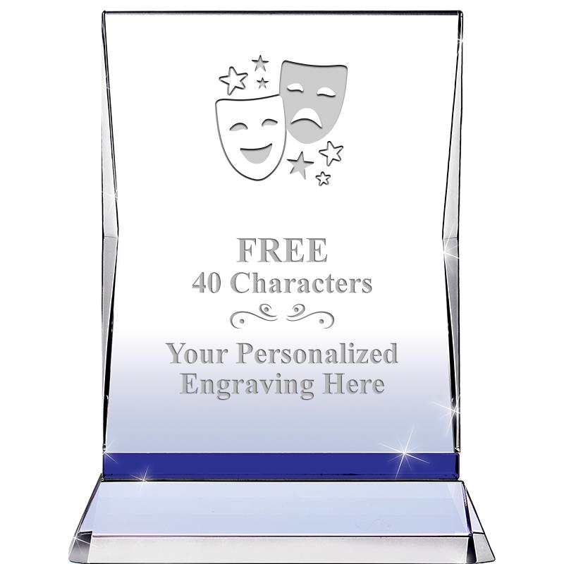 8" SAPPHIRE ILLUMINATION CRYS