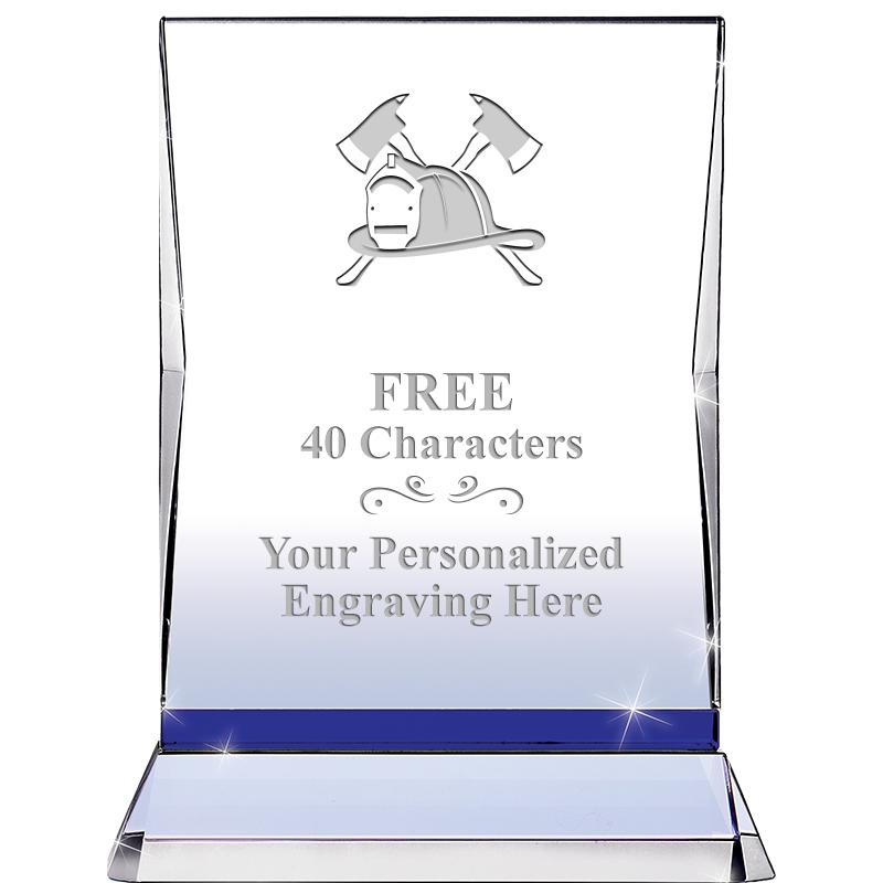 8" SAPPHIRE ILLUMINATION CRYS