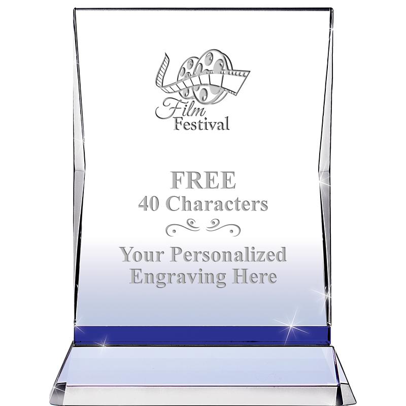 8" SAPPHIRE ILLUMINATION CRYS