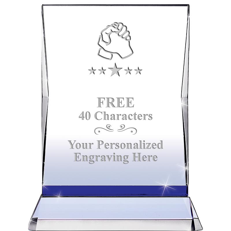 8" SAPPHIRE ILLUMINATION CRYS