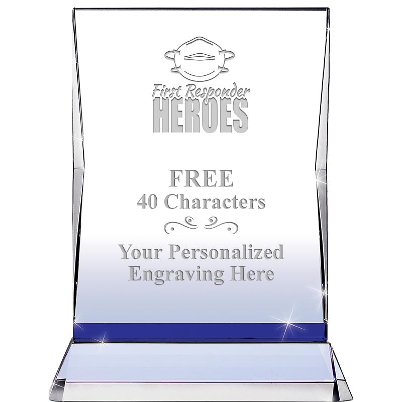 8" SAPPHIRE ILLUMINATION CRYS