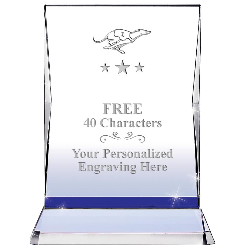 8" SAPPHIRE ILLUMINATION CRYS