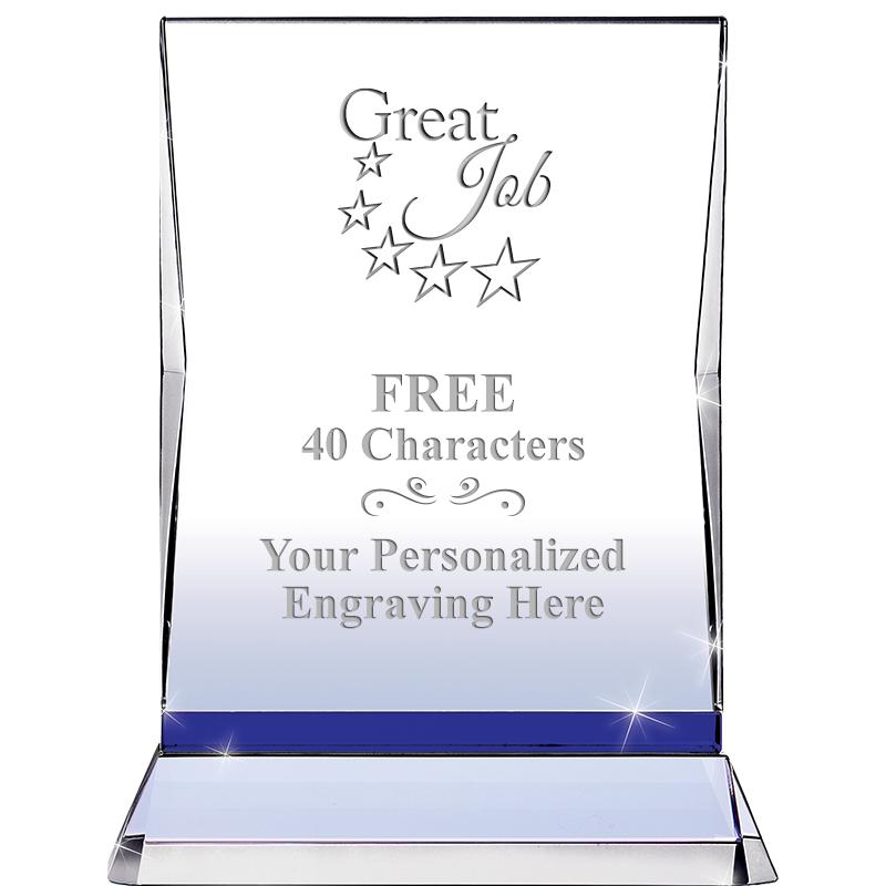 8" SAPPHIRE ILLUMINATION CRYS