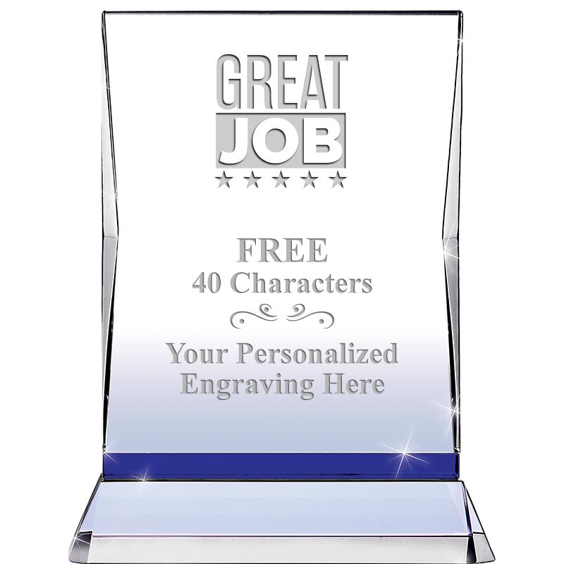 8" SAPPHIRE ILLUMINATION CRYS