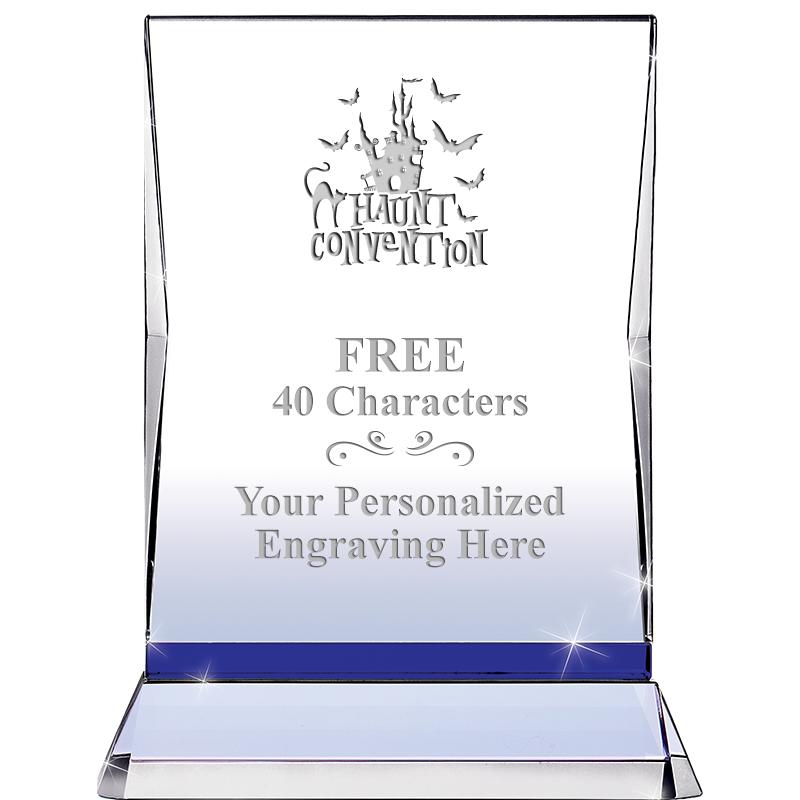 8" SAPPHIRE ILLUMINATION CRYS