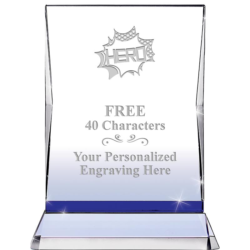 8" SAPPHIRE ILLUMINATION CRYS