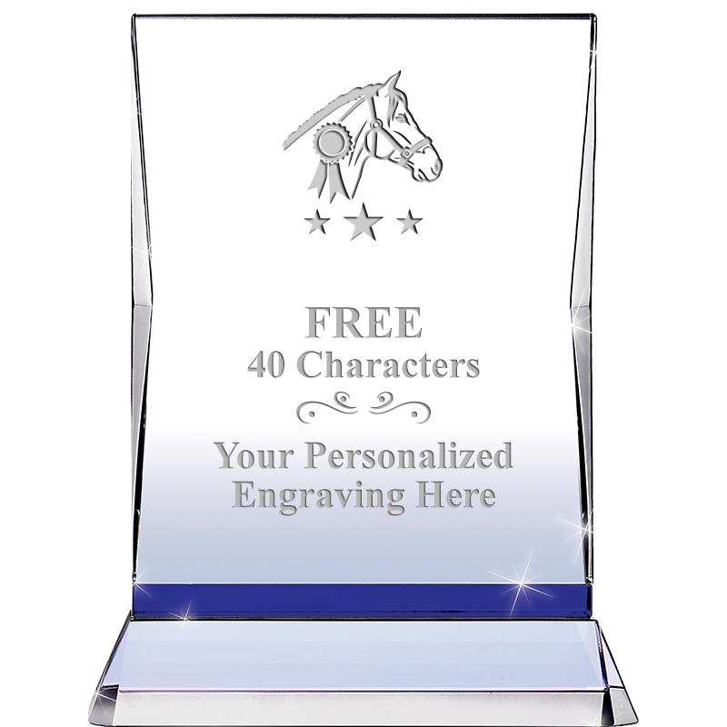 8" SAPPHIRE ILLUMINATION CRYS