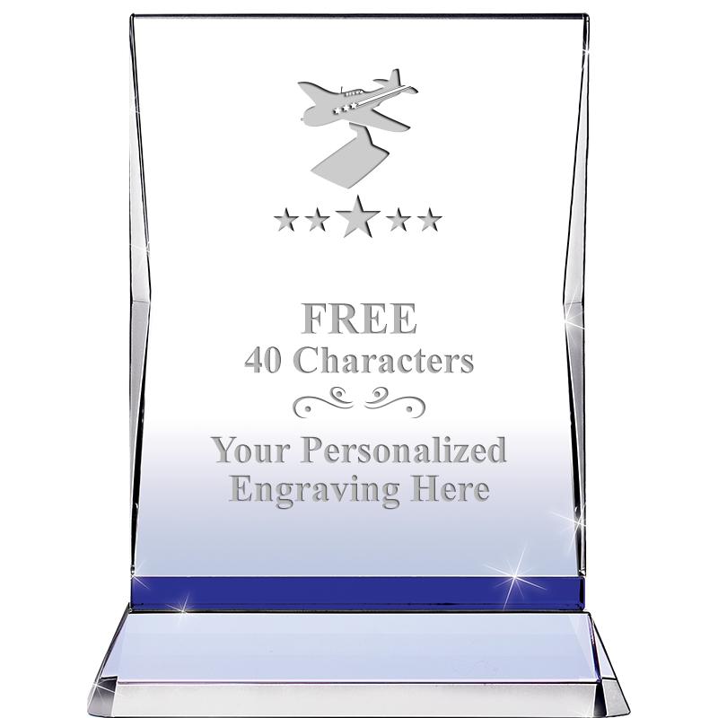 8" SAPPHIRE ILLUMINATION CRYS