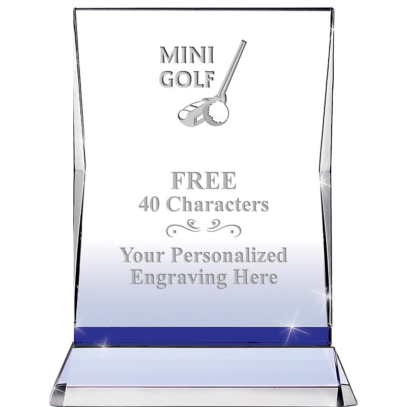 8" SAPPHIRE ILLUMINATION CRYS