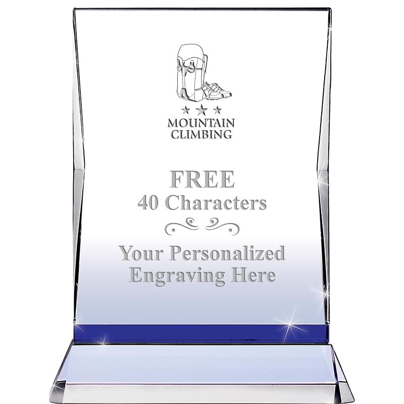 8" SAPPHIRE ILLUMINATION CRYS