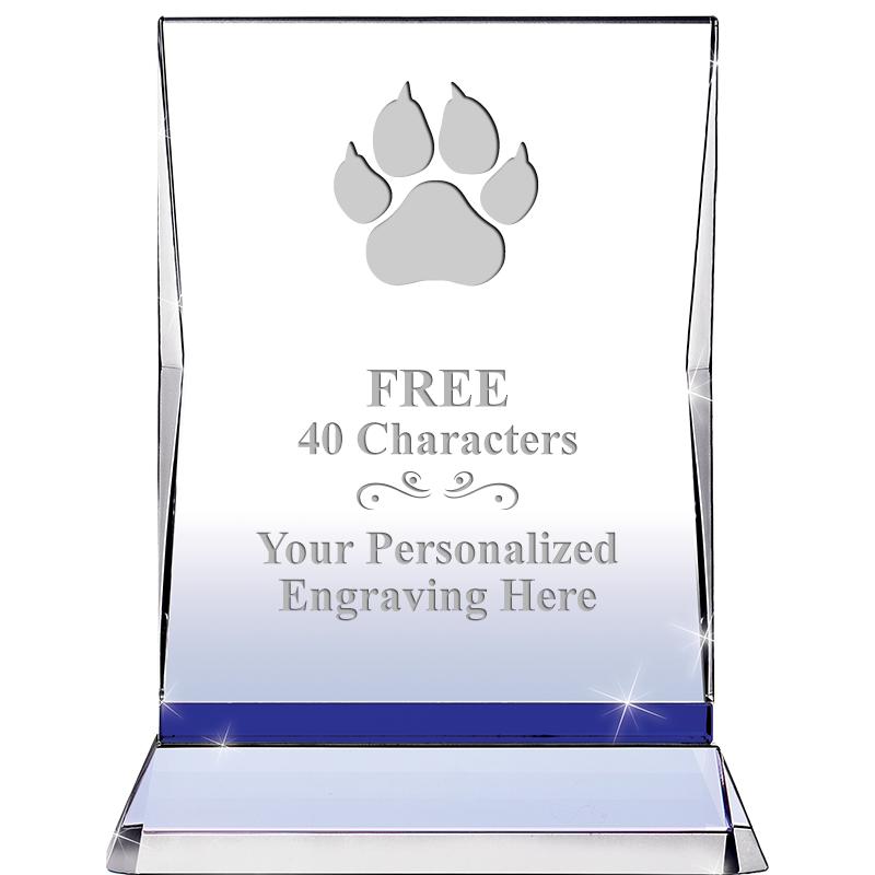 8" SAPPHIRE ILLUMINATION CRYS