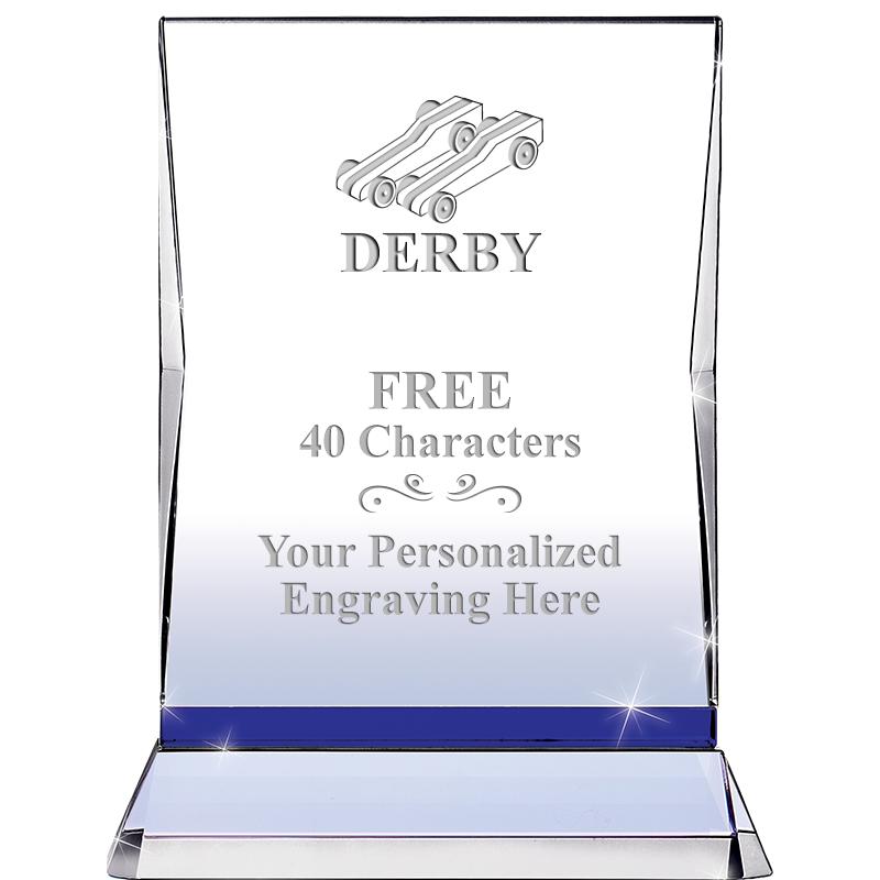 8" SAPPHIRE ILLUMINATION CRYS