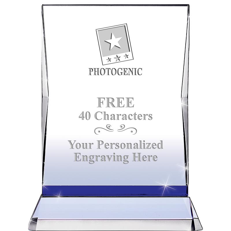 8" SAPPHIRE ILLUMINATION CRYS