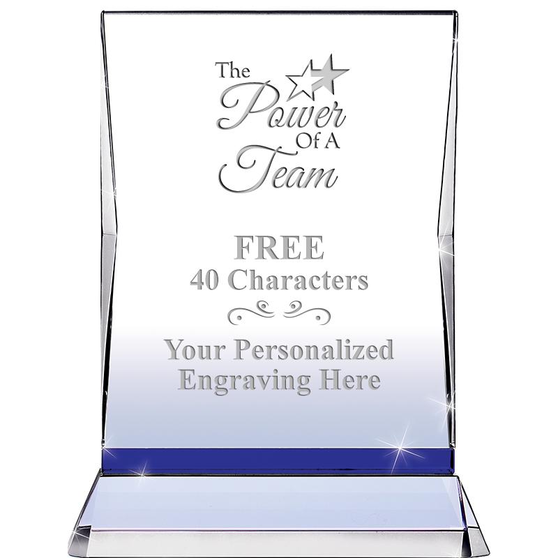 8" SAPPHIRE ILLUMINATION CRYS