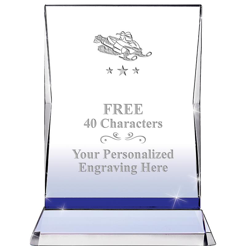 8" SAPPHIRE ILLUMINATION CRYS