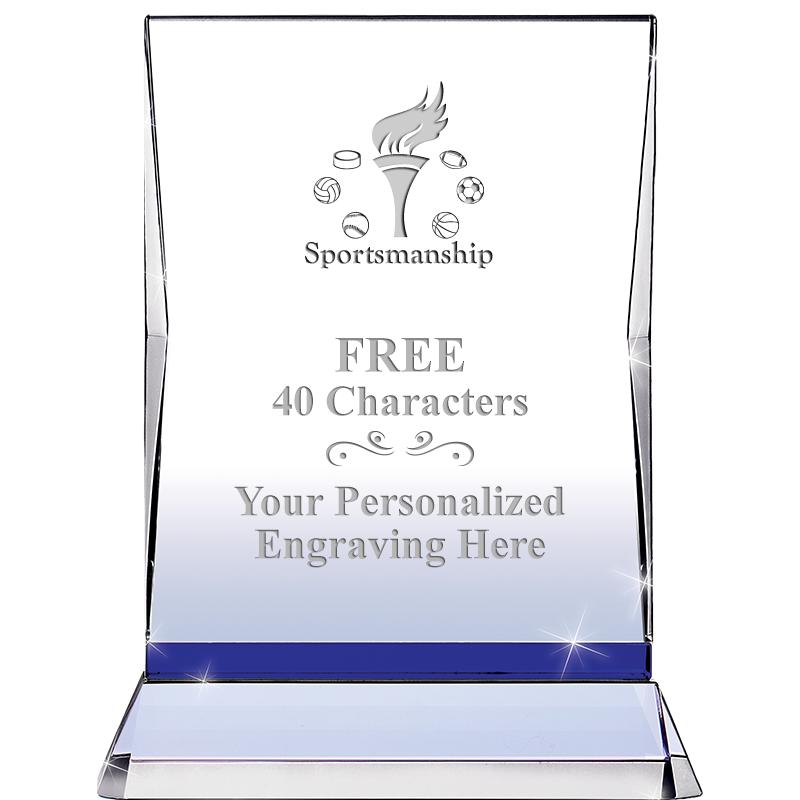 8" SAPPHIRE ILLUMINATION CRYS