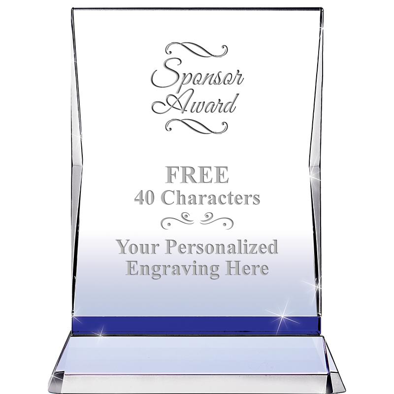 8" SAPPHIRE ILLUMINATION CRYS