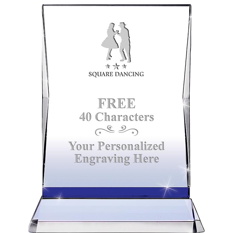 8" SAPPHIRE ILLUMINATION CRYS