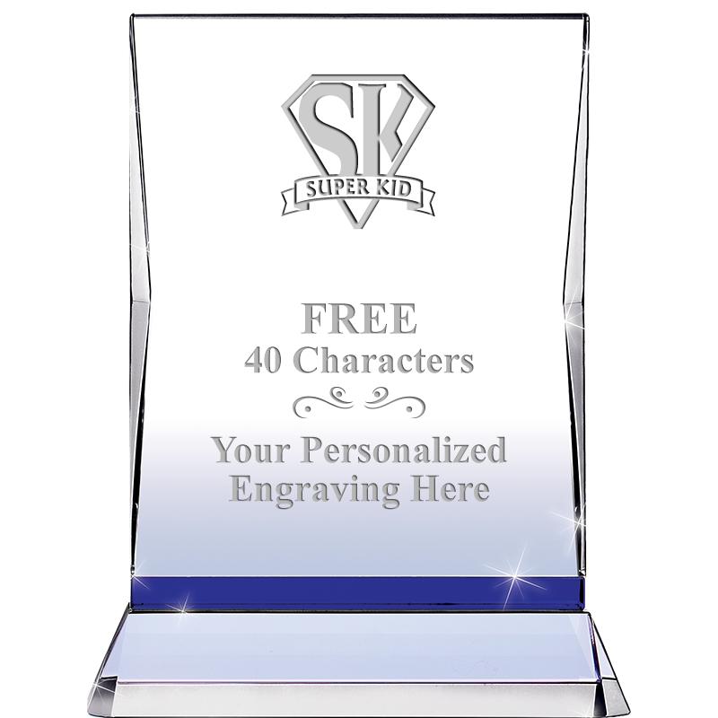 8" SAPPHIRE ILLUMINATION CRYS