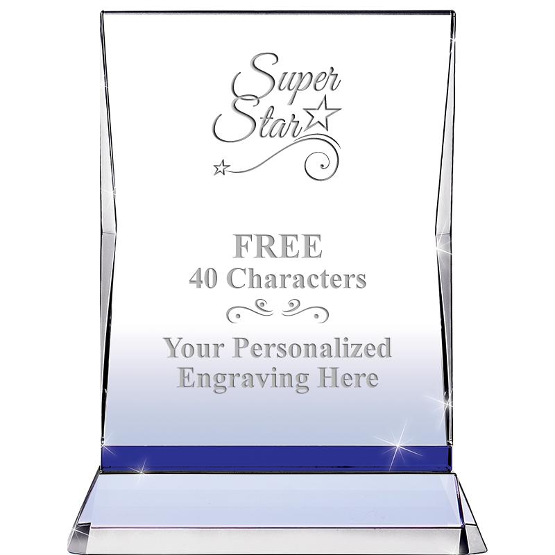 8" SAPPHIRE ILLUMINATION CRYS