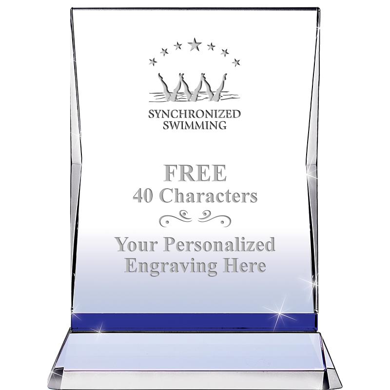 8" SAPPHIRE ILLUMINATION CRYS