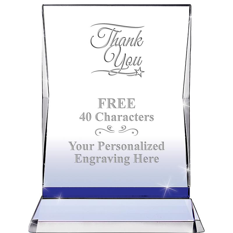 8" SAPPHIRE ILLUMINATION CRYS