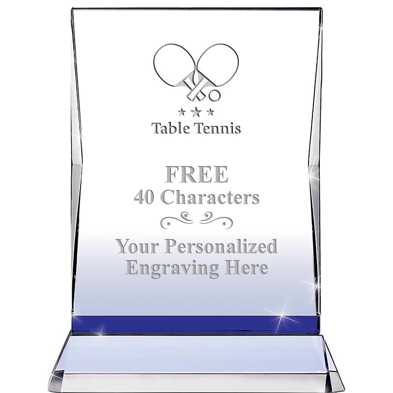 8" SAPPHIRE ILLUMINATION CRYS