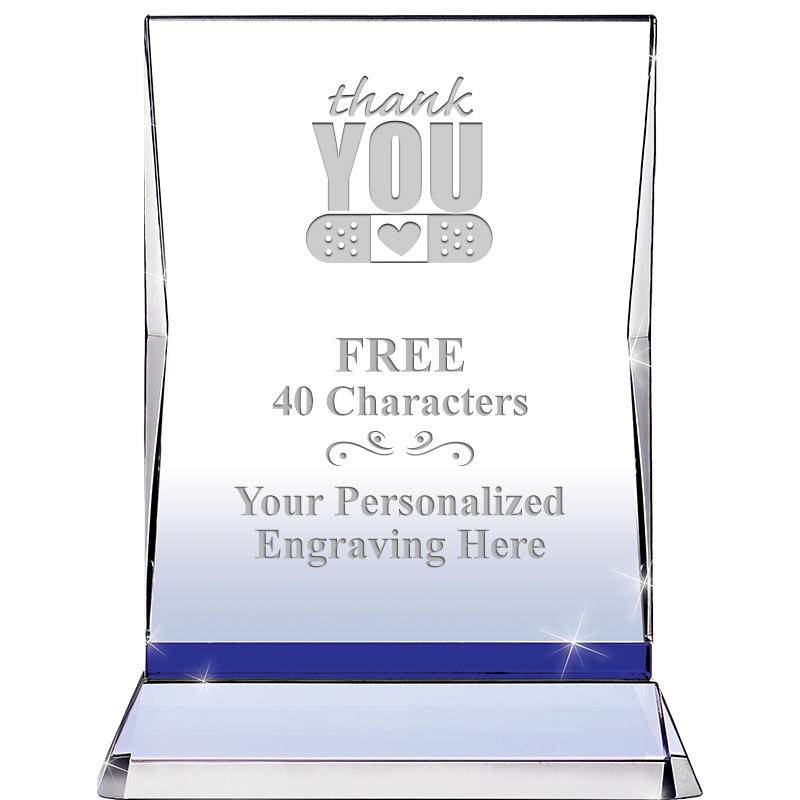 8" SAPPHIRE ILLUMINATION CRYS