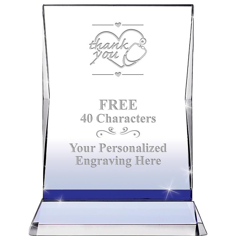 8" SAPPHIRE ILLUMINATION CRYS