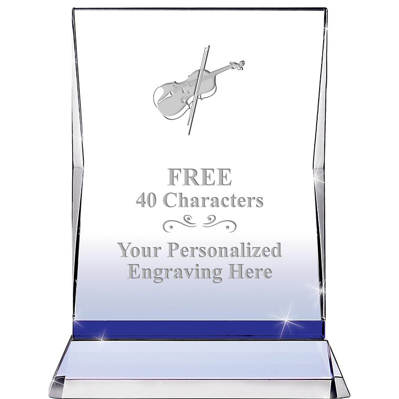 8" SAPPHIRE ILLUMINATION CRYS