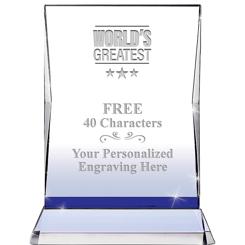 8" SAPPHIRE ILLUMINATION CRYS