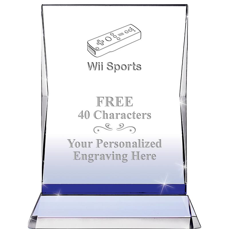 8" SAPPHIRE ILLUMINATION CRYS