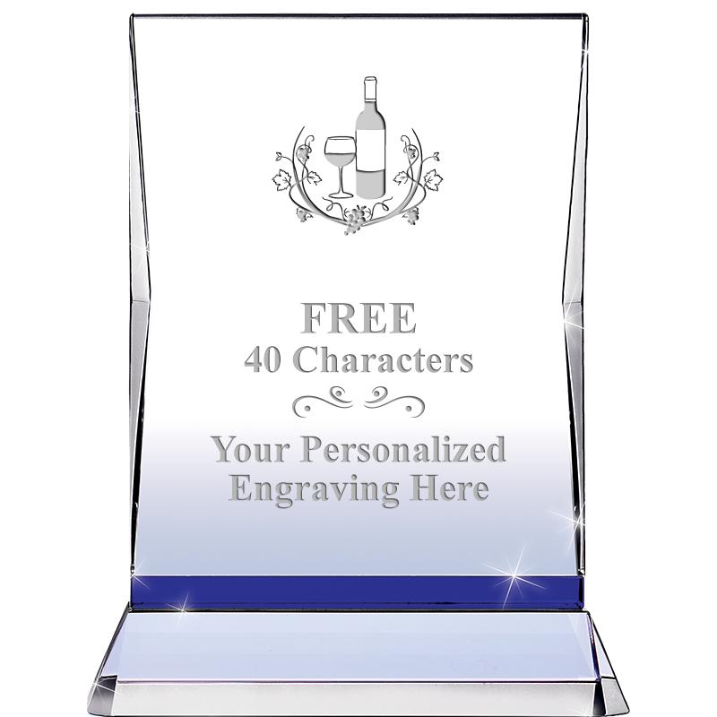 8" SAPPHIRE ILLUMINATION CRYS