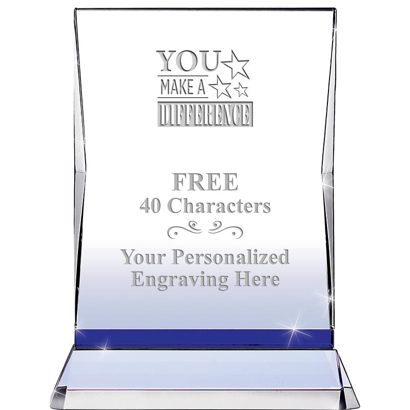 8" SAPPHIRE ILLUMINATION CRYS