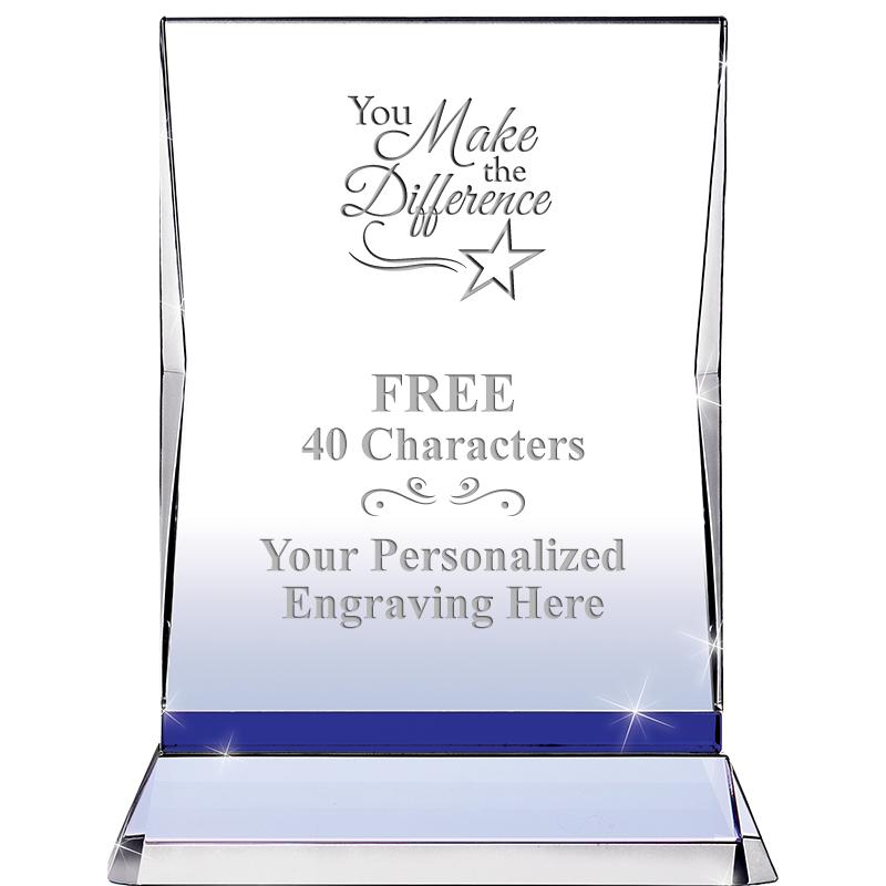 8" SAPPHIRE ILLUMINATION CRYS