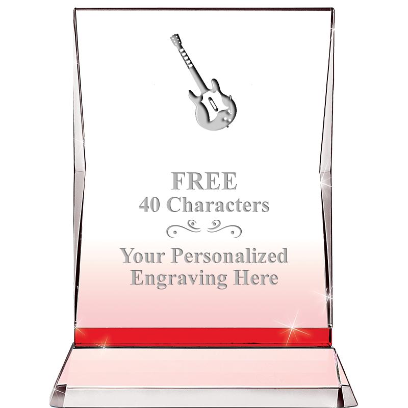 8" RUBY ILLUMINATION CRYSTAL