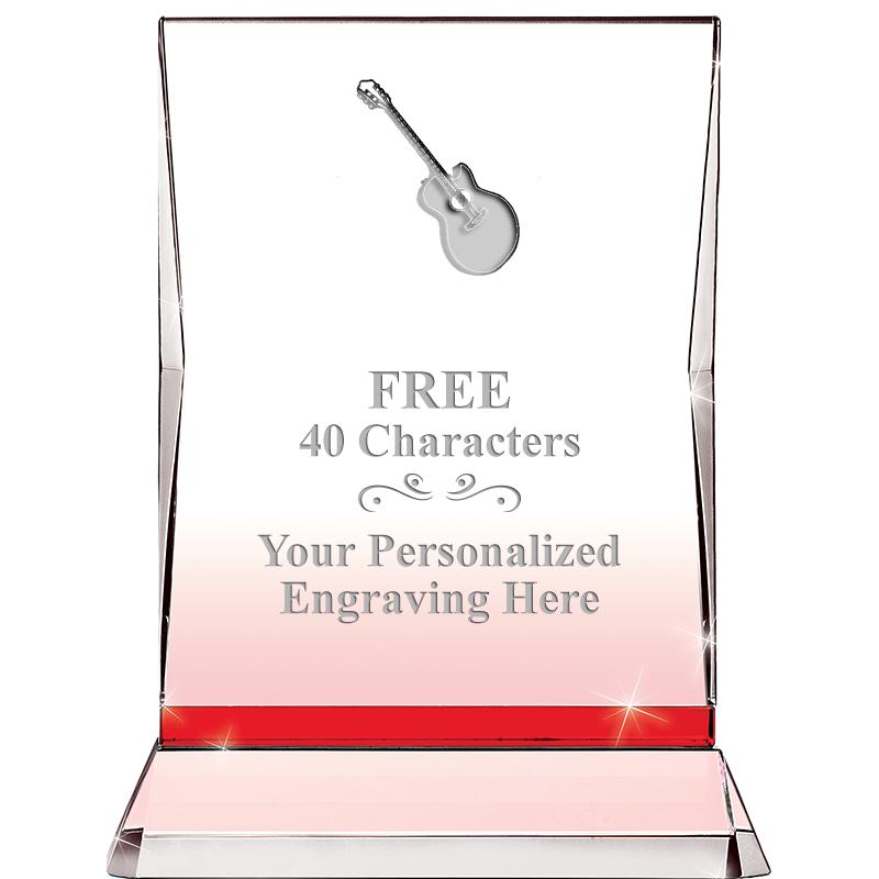 8" RUBY ILLUMINATION CRYSTAL