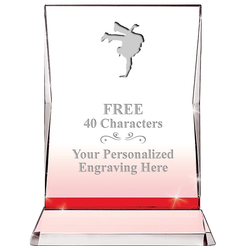 8" RUBY ILLUMINATION CRYSTAL