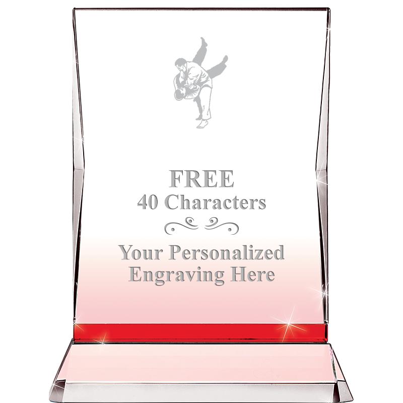 8" RUBY ILLUMINATION CRYSTAL