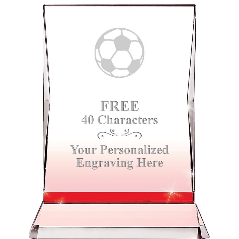 8" RUBY ILLUMINATION CRYSTAL