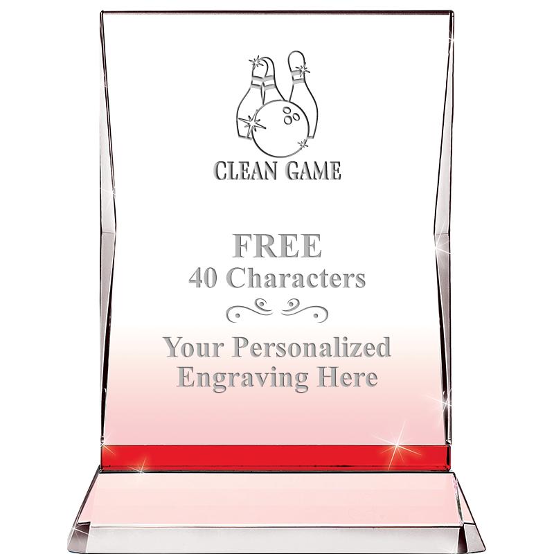 8" RUBY ILLUMINATION CRYSTAL