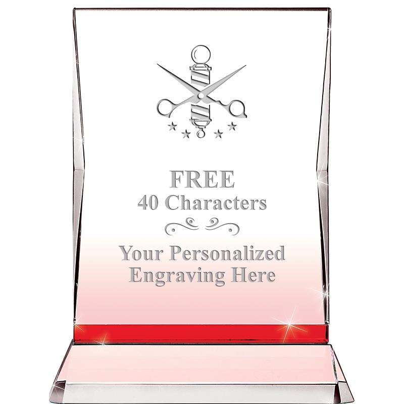 8" RUBY ILLUMINATION CRYSTAL