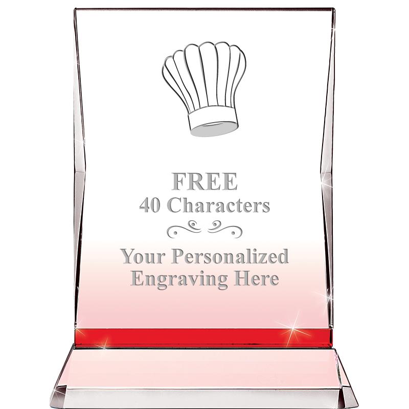 8" RUBY ILLUMINATION CRYSTAL