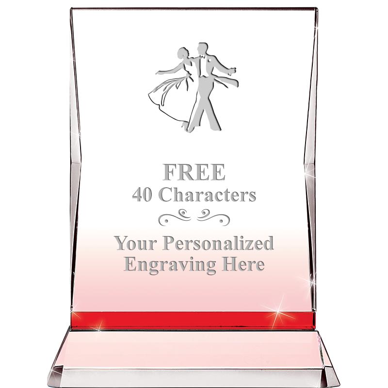 8" RUBY ILLUMINATION CRYSTAL